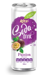 330ml Soda drink passion Flavour 2